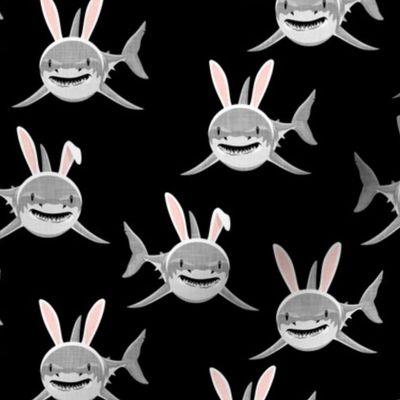 Bunny Shark - black - LAD21