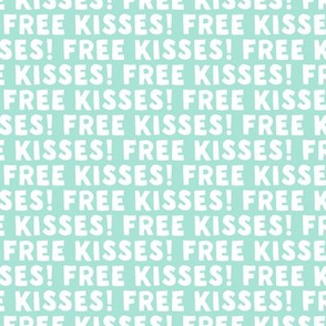 free kisses! - mint - C21