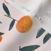 Clementine + Pink pattern