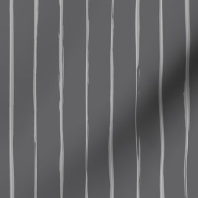 Cool Dark Gray Pinstripe