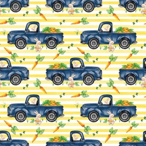 Small Yellow Stripe 2021 Bunny Truck