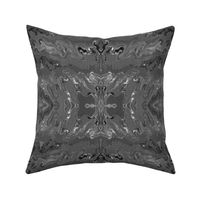 Painted Batik Dark Charcoal Grays