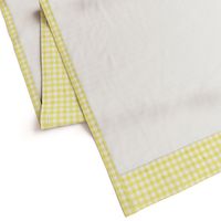 Neon Yellow Watercolor Gingham