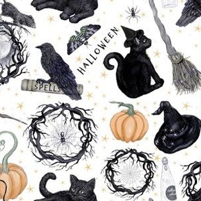Halloween Witch Essentials - Happy Haunting
