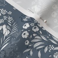 WildWood Damask Solid - slate