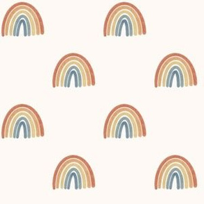 (M Scale) Boho Rainbows Repeat Pattern 1