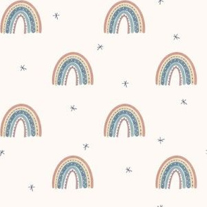 (M Scale) Boho Rainbows Repeat Pattern 3
