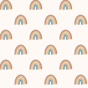 (S Scale) Boho Rainbows Repeat Pattern 1