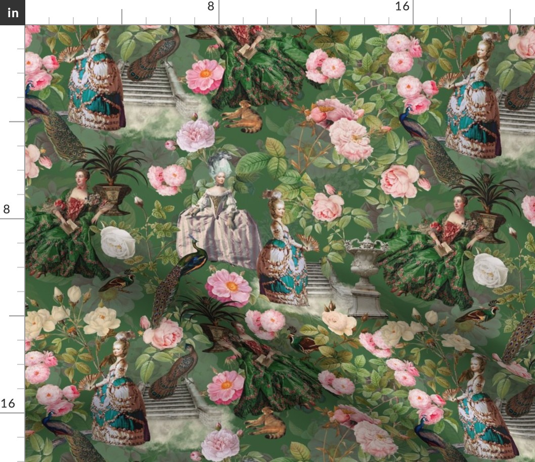 14 Nostalgic Rococo Marie Antoinette Fabric
