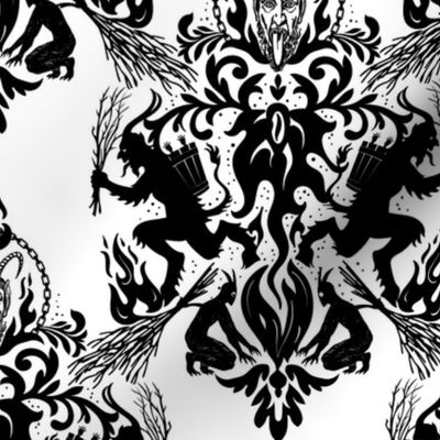 Krampus Damask