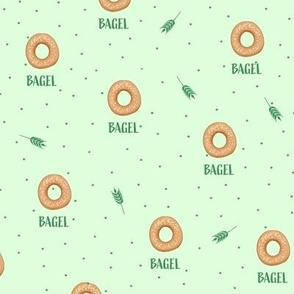 Bagels green large