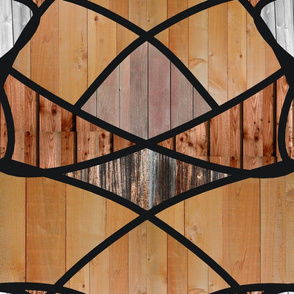 Wood,geometric,mosaic pattern 
