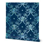 Octopus Damask Reimagined Design Challenge Sparkle