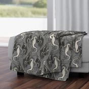 dragon damask gray