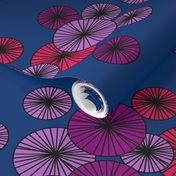 Umbrellas #2 purplelavendarpinkink