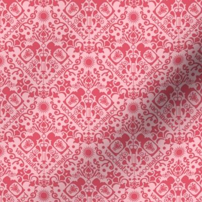 Vaccinated Damask Blush Extra small scale