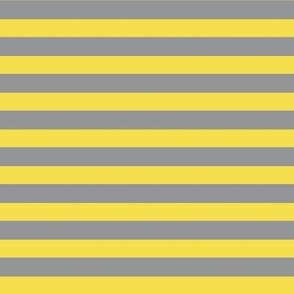 Grey and Yellow Stripe - Small