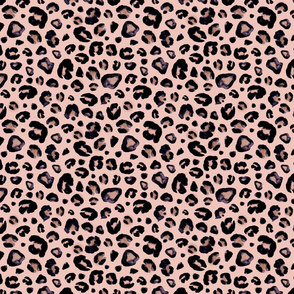 Small scale Leopard skin print