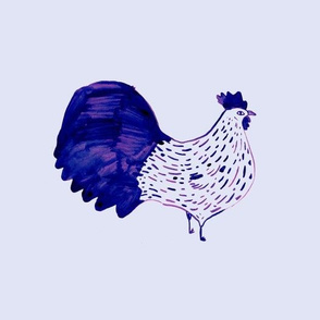 Purple Rooster