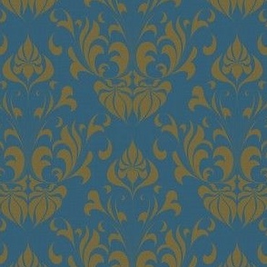 Small - Damask Deep Sea