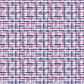 Small scale. Tie dye shibori colorful stripes pattern