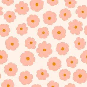 Simple pink flowers