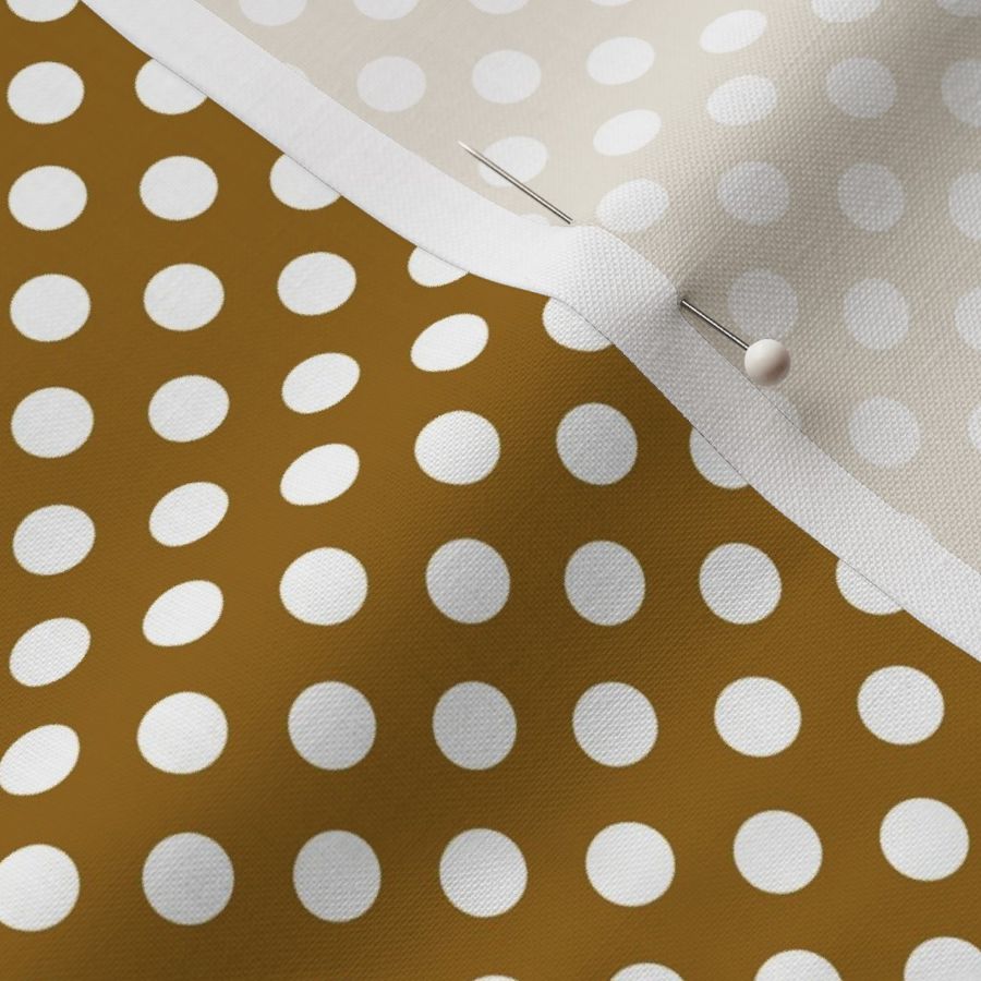 Polka dot  - Ochre