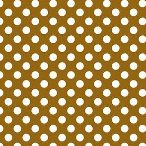 Polka dot  - Ochre