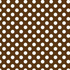 Polka dot  - Brown