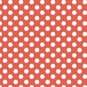 Polka dot  -  Orange