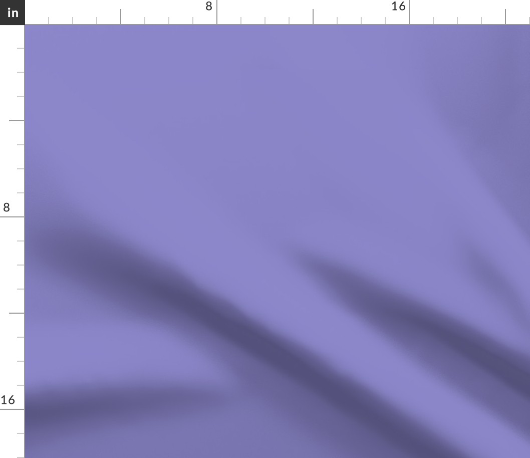 Violet/Blue-Violet Solid 8A85C8 
