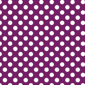 Polka dot  - Purple