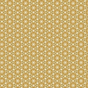 Córdoba - Geometric Goldenrod Blush Pink Small Scale