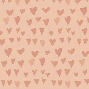 love hearts, valentine, pastel shades 