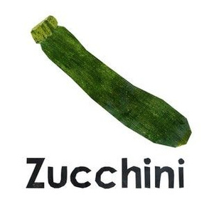 zucchini - 6" panel