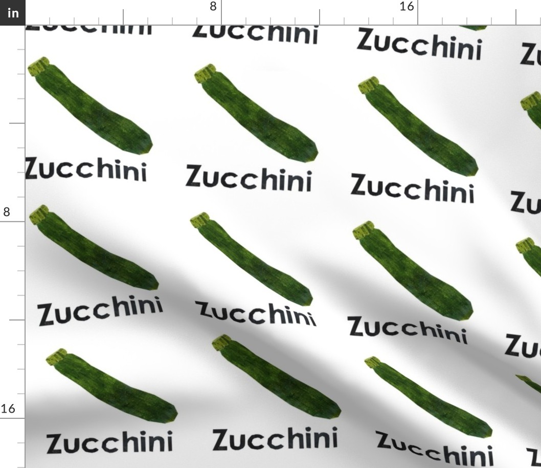 zucchini - 6" panel