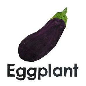 Eggplant  - 6" panel