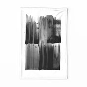 tea towel black and white abstract modern New York
