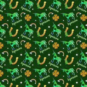 Lepricorns - small on green