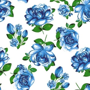 Blue roses - 2