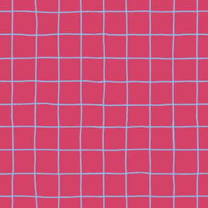 Grid on Magenta