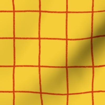 Grid on Yellow