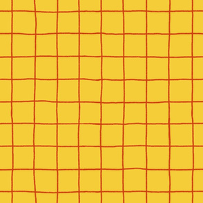 Grid on Yellow