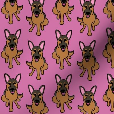 German Shepherds - Best Friend - PINK