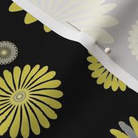 spoonflower yellow and gray 