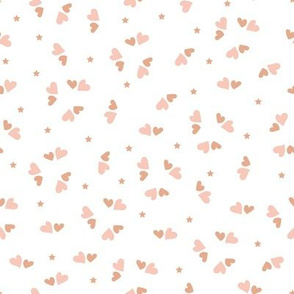 BKRD Neapolitan Mini Scattered Hearts 8x8