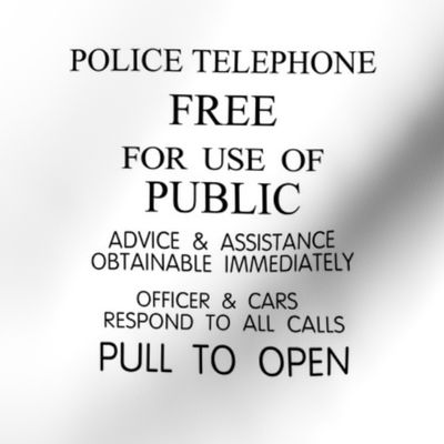 Police Telephone