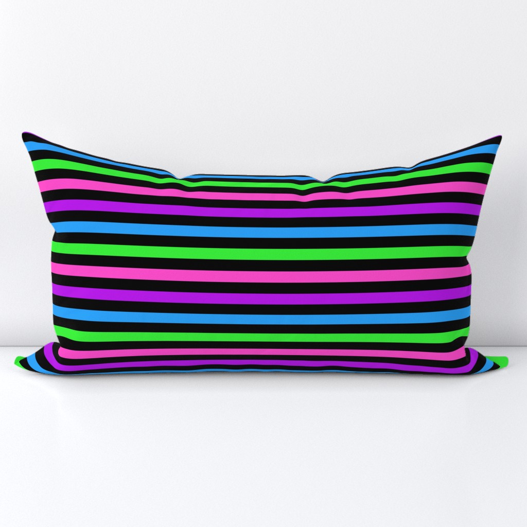 Neon Multi Stripe