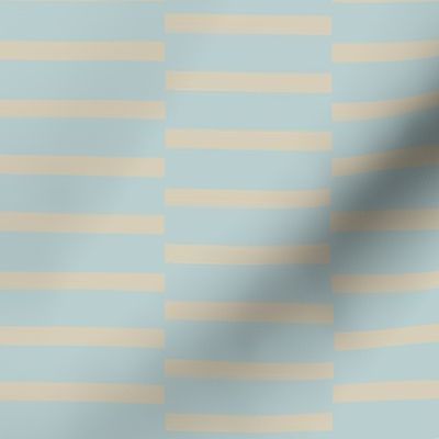 binding stripes, dusty blue-parchment