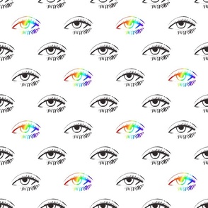 Rainbow Eyelash